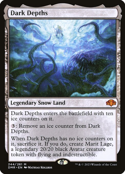 Dark Depths - Dominaria Remastered Mythic Card