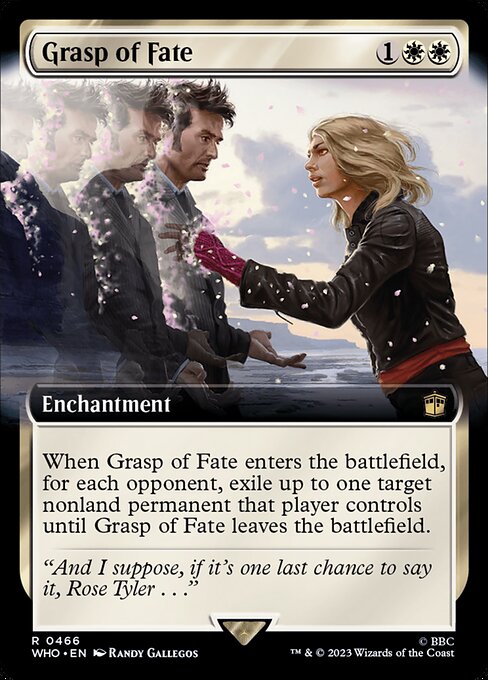 Grasp of Fate - Doctor Who Rare Card
