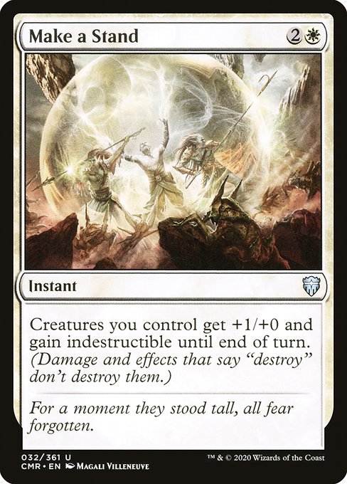 Make a Stand - Commander Legends Uncommon Card