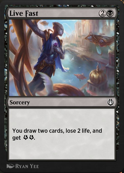 Live Fast - Kaladesh Remastered Common Card