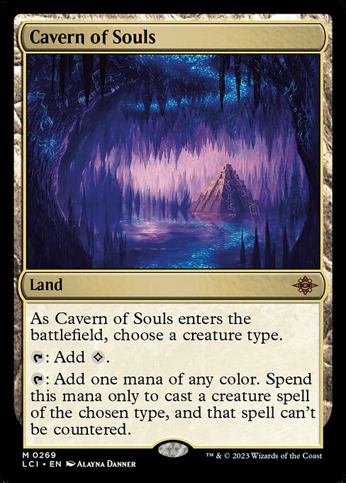 Cavern of Souls - The Lost Caverns of Ixalan Mythic Card