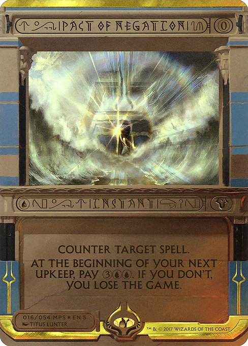 Pact of Negation - Amonkhet Invocations Special Card