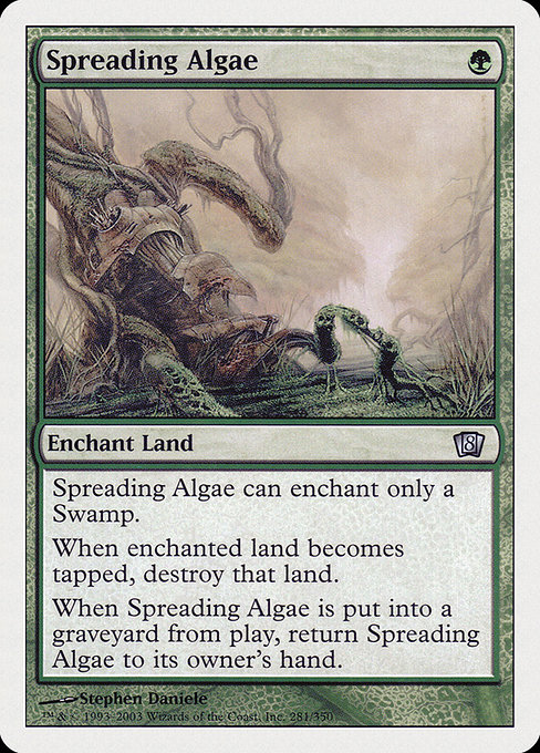 Spreading Algae - Eighth Edition Uncommon Card