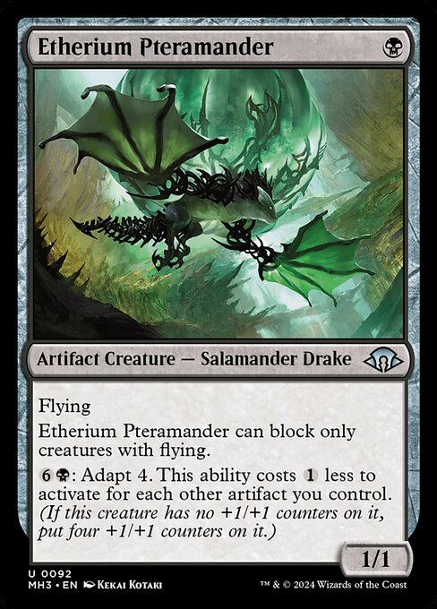 Etherium Pteramander - Modern Horizons 3 Uncommon Card