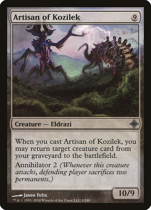 Artisan of Kozilek - Rise of the Eldrazi Uncommon Card