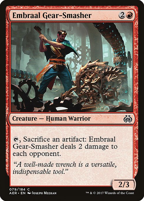 Embraal Gear-Smasher - Aether Revolt Common Card