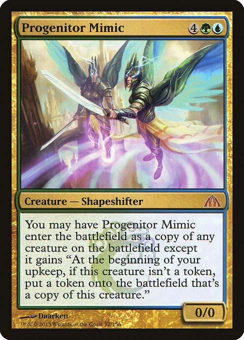 Progenitor Mimic - Dragon's Maze Mythic Card