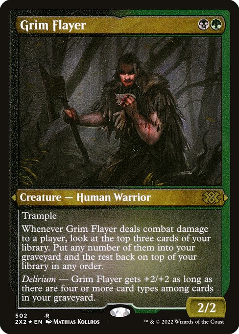 Grim Flayer - Double Masters 2022 Rare Card