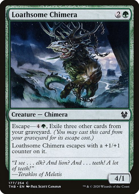 Loathsome Chimera - Theros Beyond Death Common Card
