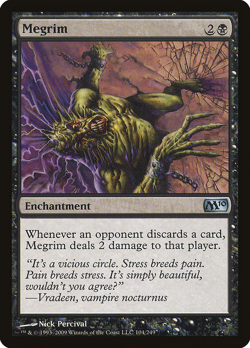 Megrim - Magic 2010 Uncommon Card