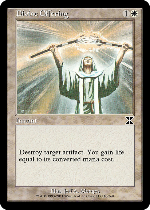 Divine Offering - Masters Edition IV Common Card