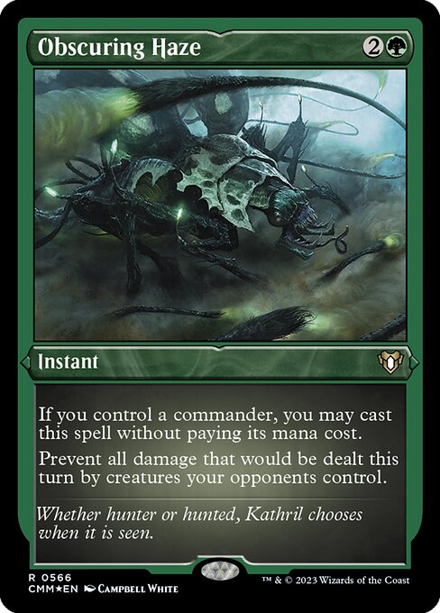Obscuring Haze - Commander Masters Rare Card
