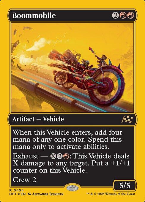 Boommobile - Aetherdrift Rare Card