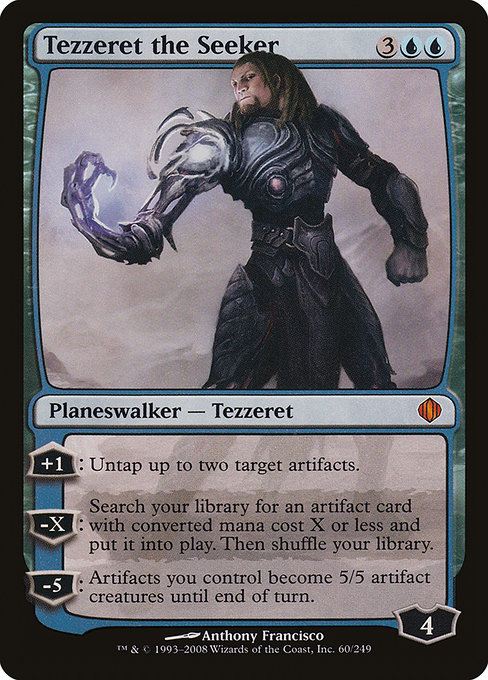 Tezzeret the Seeker - Shards of Alara Mythic Card