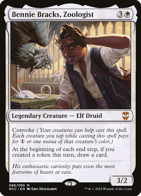 Bennie Bracks, Zoologist - New Capenna Commander Mythic Card