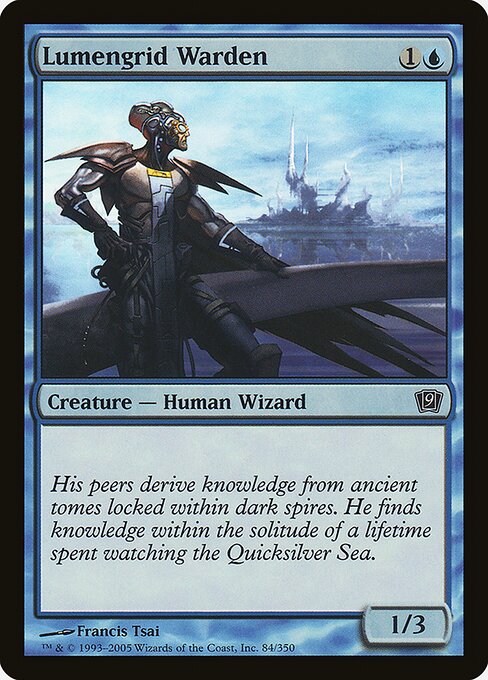 Lumengrid Warden - Ninth Edition Common Card