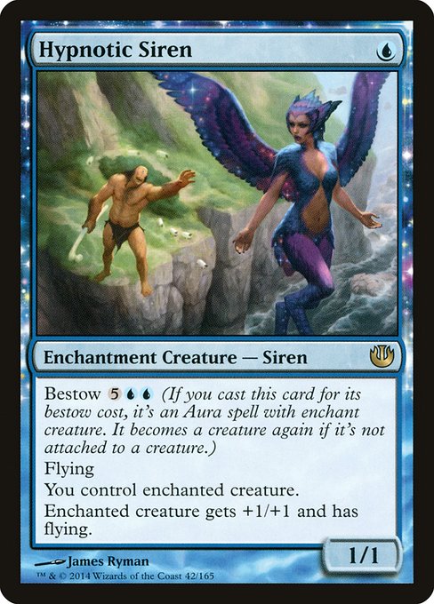 Hypnotic Siren - Journey into Nyx Rare Card