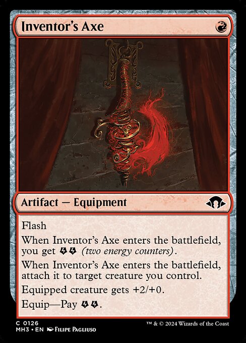 Inventor's Axe - Modern Horizons 3 Common Card