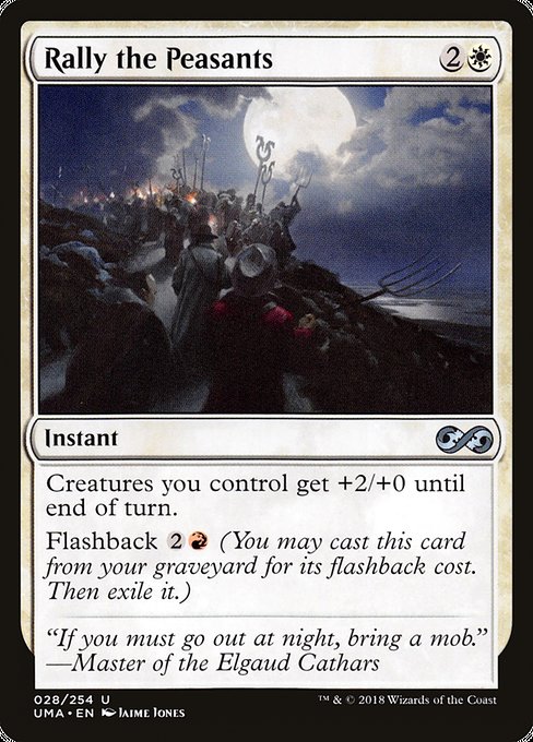 Rally the Peasants - Ultimate Masters Uncommon Card