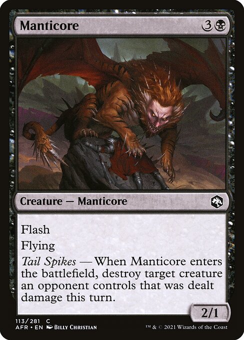 Manticore - Adventures in the Forgotten Realms Common Card