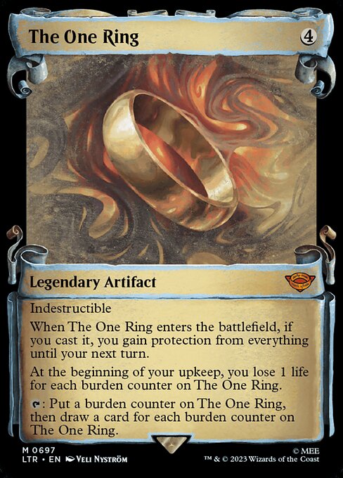The One Ring - The Lord of the Rings: Tales of Middle-earth Mythic Card