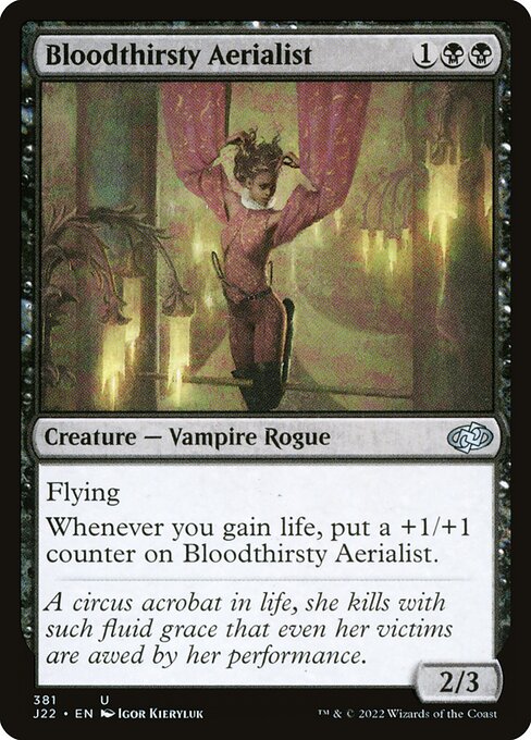 Bloodthirsty Aerialist - Jumpstart 2022 Uncommon Card
