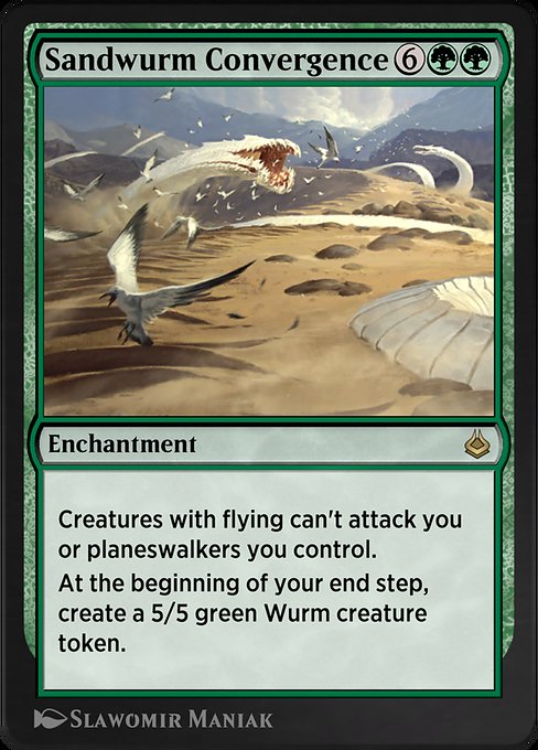 Sandwurm Convergence - Amonkhet Remastered Rare Card