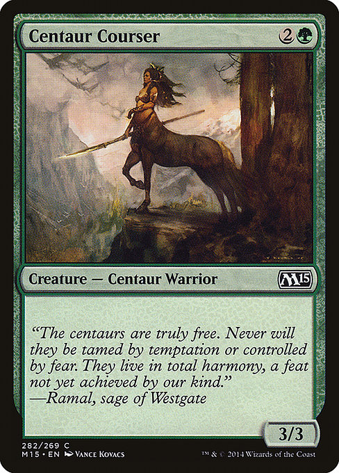 Centaur Courser - Magic 2015 Common Card