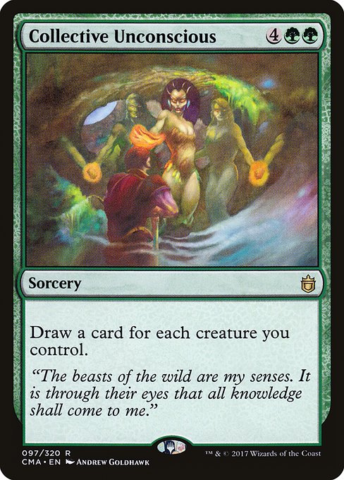 Collective Unconscious - Commander Anthology Rare Card