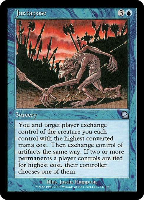Juxtapose - Masters Edition Uncommon Card