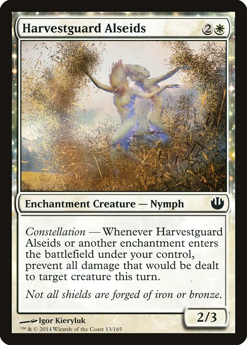Harvestguard Alseids - Journey into Nyx Common Card