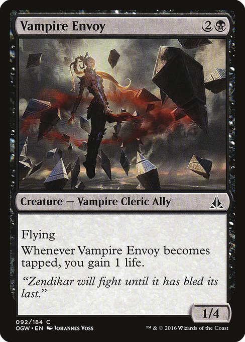 Vampire Envoy - Oath of the Gatewatch Common Card