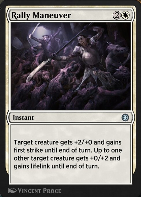Rally Maneuver - Alchemy Horizons: Baldur's Gate Uncommon Card