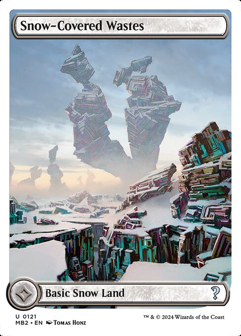 Snow-Covered Wastes - Mystery Booster 2 Uncommon Card