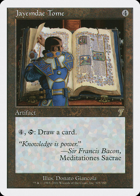 Jayemdae Tome - Seventh Edition Rare Card
