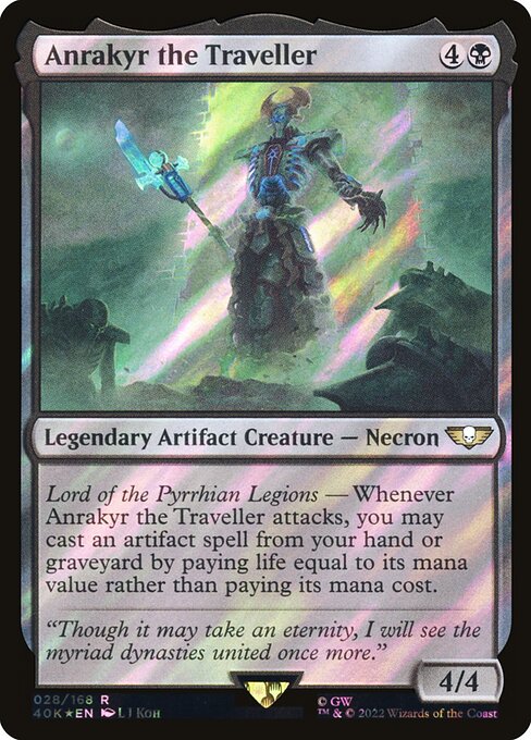 Anrakyr the Traveller - Warhammer 40,000 Commander Rare Card
