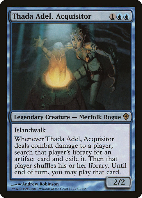 Thada Adel, Acquisitor - Worldwake Rare Card