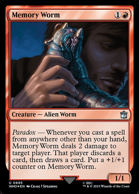 Memory Worm - Doctor Who Uncommon Card