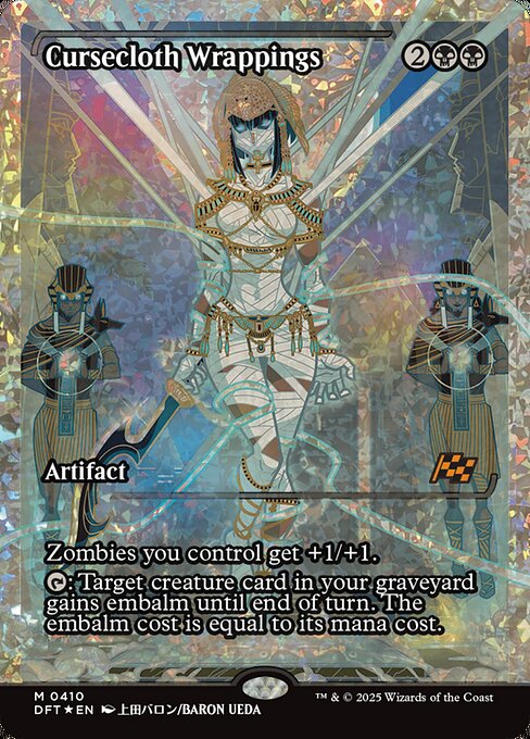 Cursecloth Wrappings - Aetherdrift Mythic Card