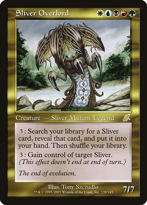 Sliver Overlord - Scourge Rare Card