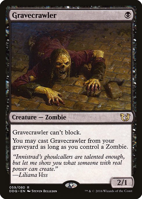 Gravecrawler - Duel Decks: Blessed vs. Cursed Rare Card