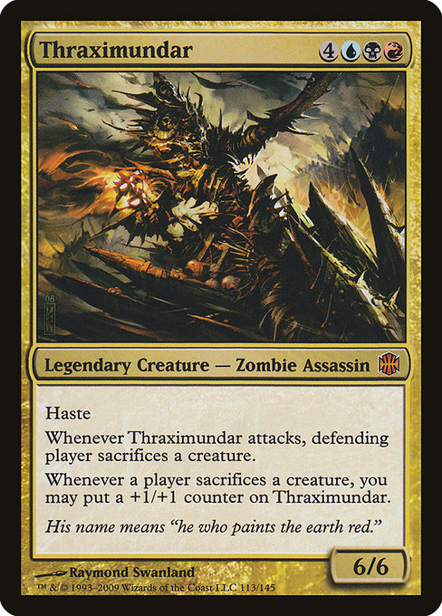 Thraximundar - Alara Reborn Mythic Card