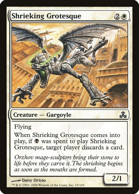 Shrieking Grotesque - Guildpact Common Card