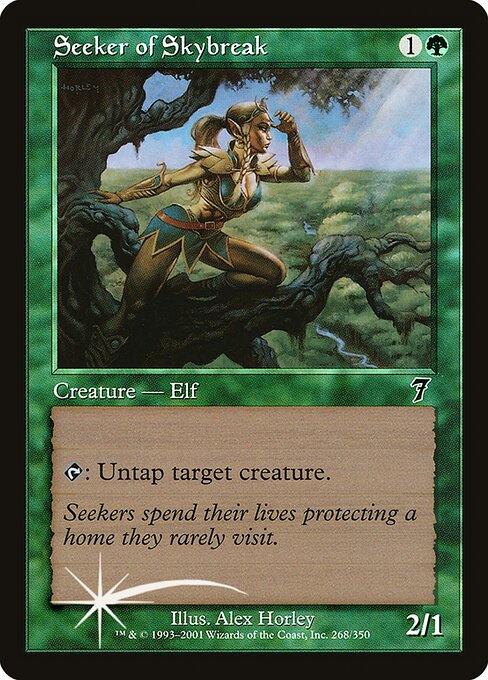 Seeker of Skybreak - Seventh Edition Common Card