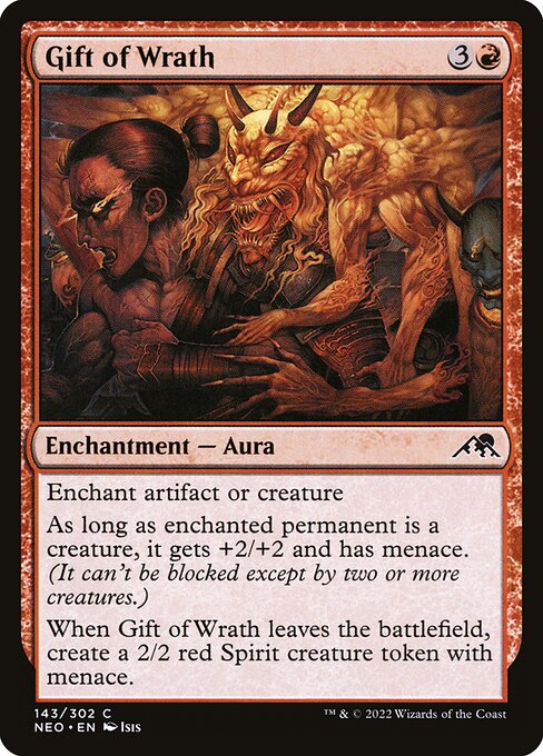 Gift of Wrath - Kamigawa: Neon Dynasty Common Card