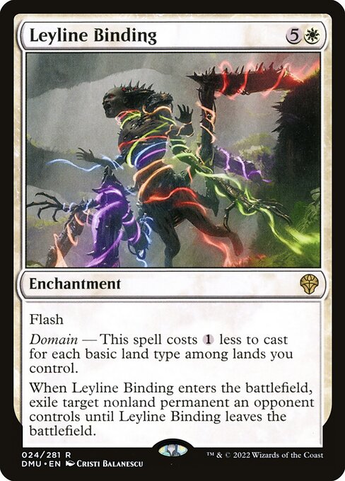 Leyline Binding - Dominaria United Rare Card