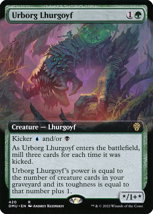 Urborg Lhurgoyf - Dominaria United Rare Card