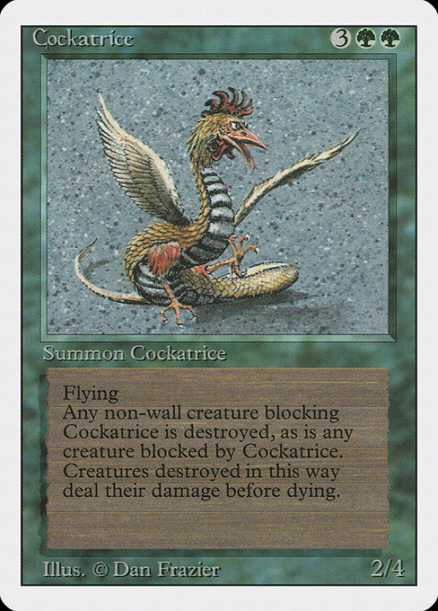 Cockatrice - Revised Edition Rare Card