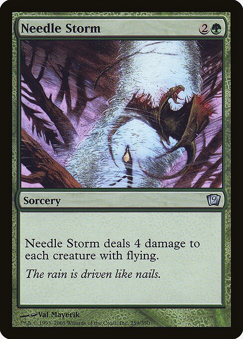 Needle Storm - Ninth Edition Uncommon Card