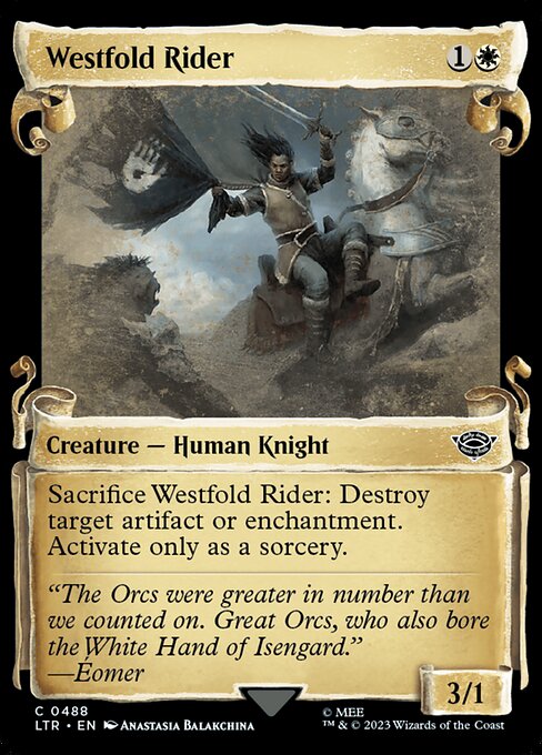 Westfold Rider - The Lord of the Rings: Tales of Middle-earth Common Card